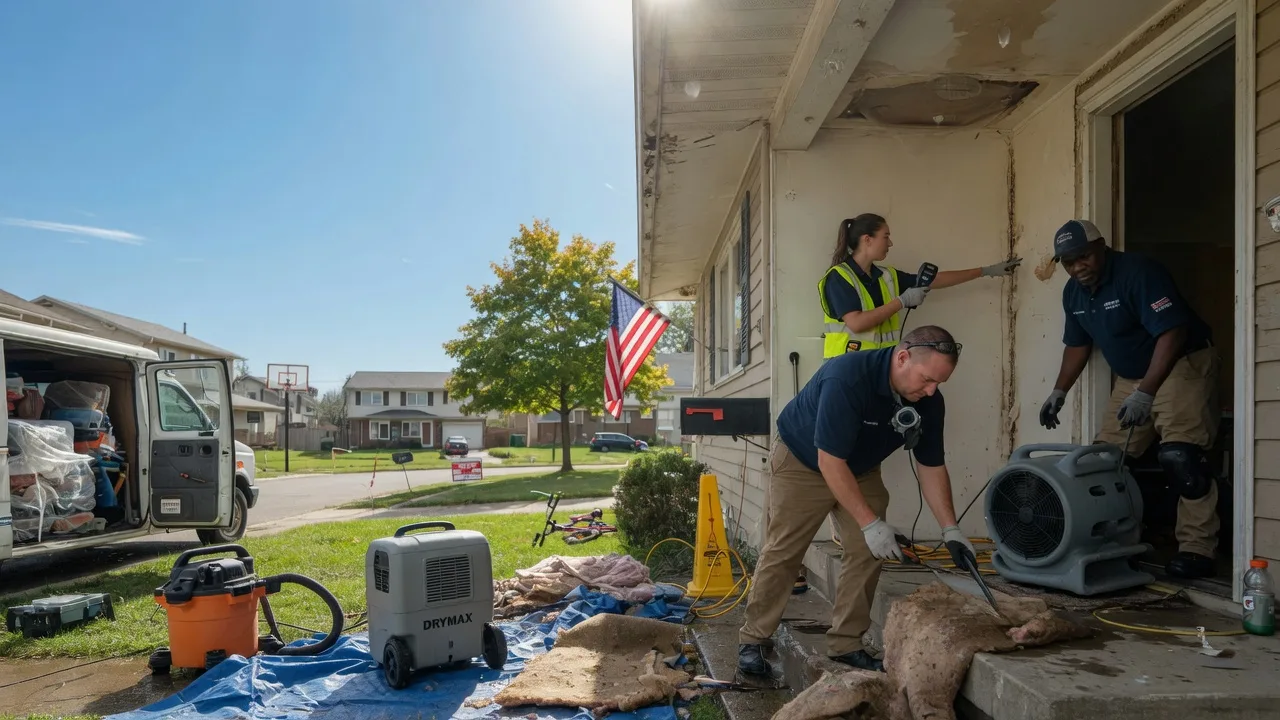 Water Damage Restoration in Union, MS near me